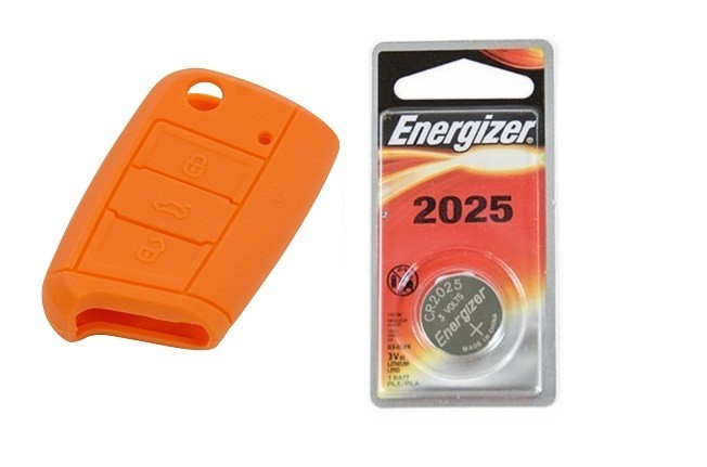 USP MK7 Silicone Key Fob Jelly w/ Battery (Orange) - 2025 - VW-KCC7-O-KT -  75017753 - USP Motorsport