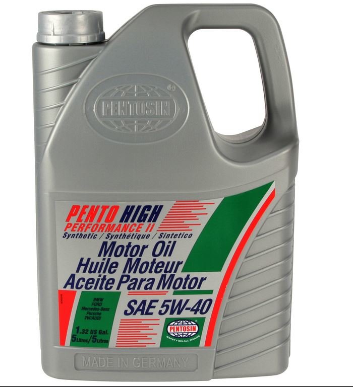Pentosin 5W40 Motor Oil: 5 Liter - 8042206 - 75003960 - USP Motorsport